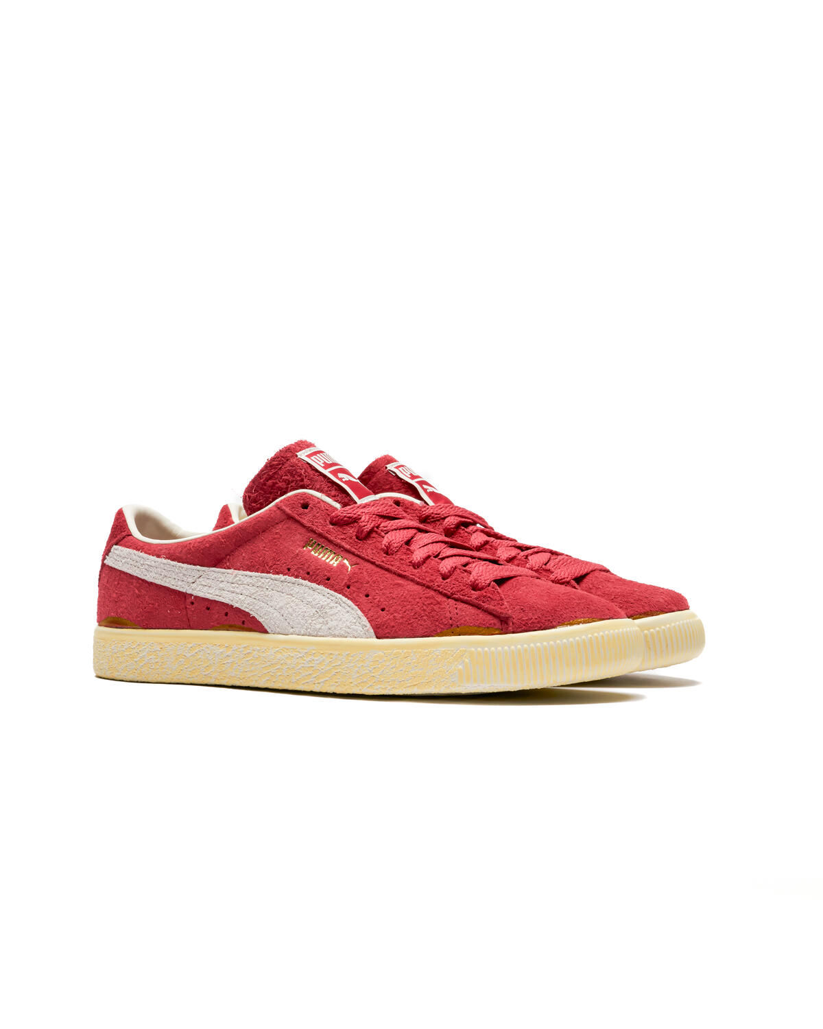 Puma Suede VTG Neverworn III (Warm White-Club Red) - Image 8