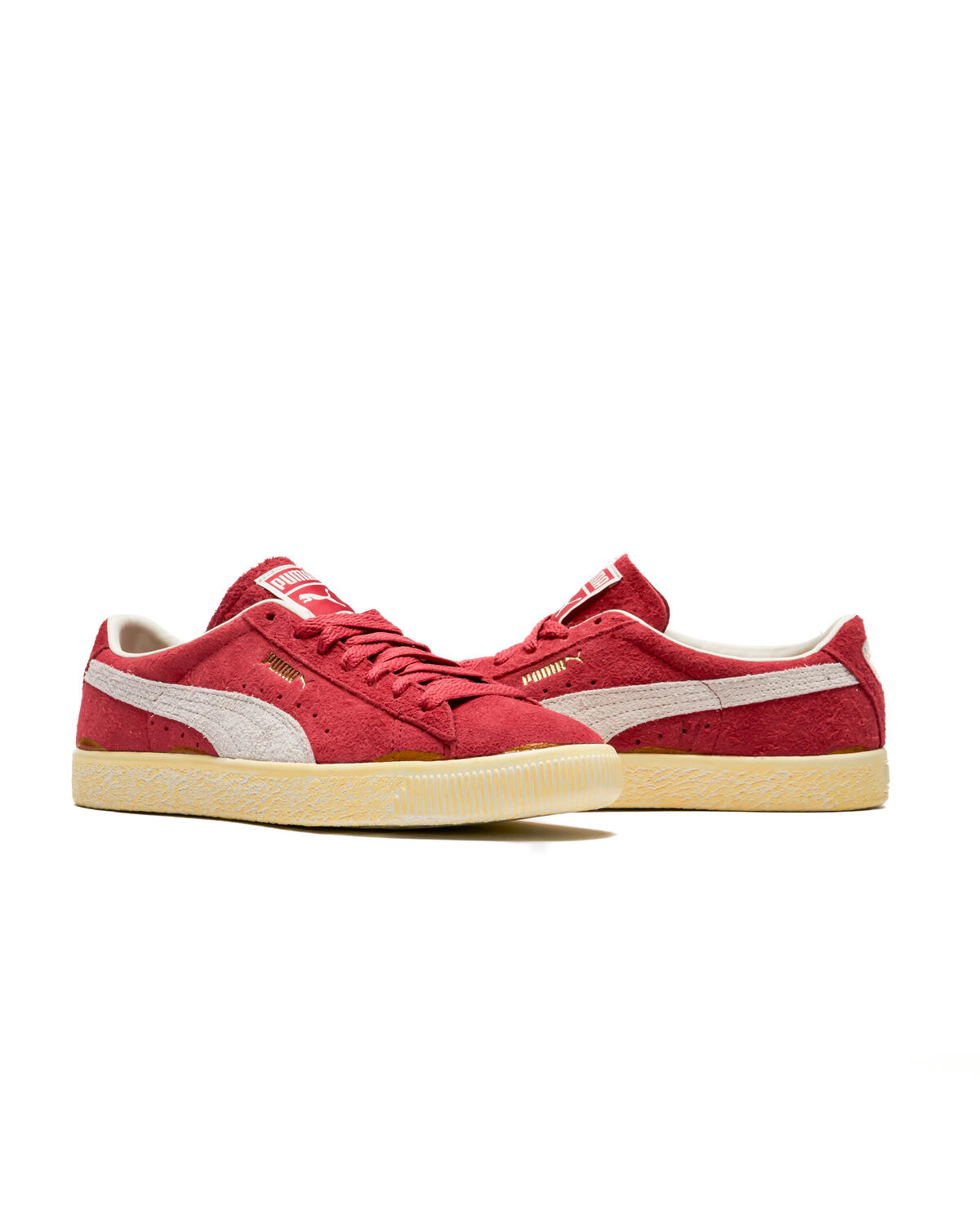 Puma Suede VTG Neverworn III (Warm White-Club Red) - Image 10