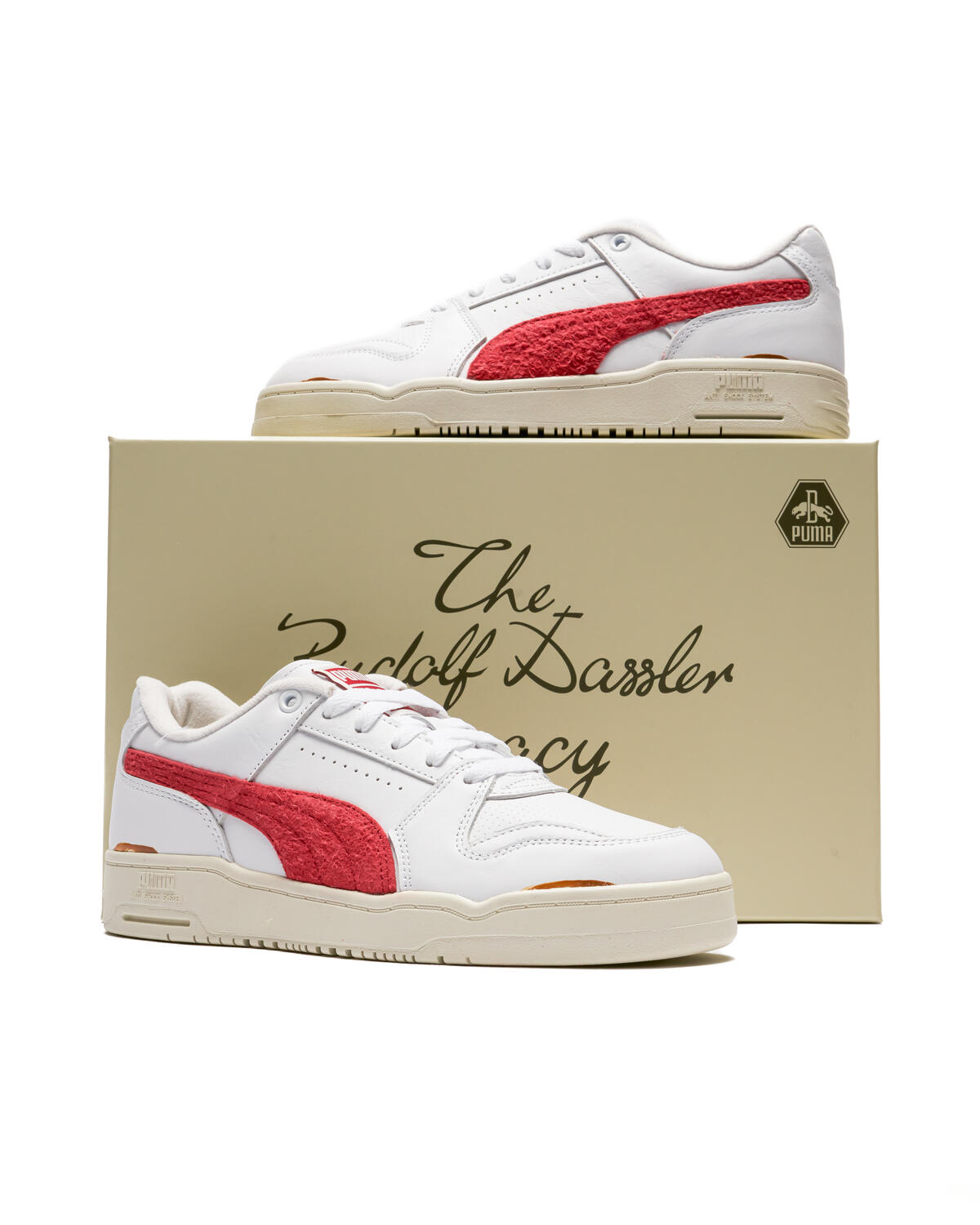 Puma Slipstream Low Neverworn III (Puma White/Club Red) - Image 6