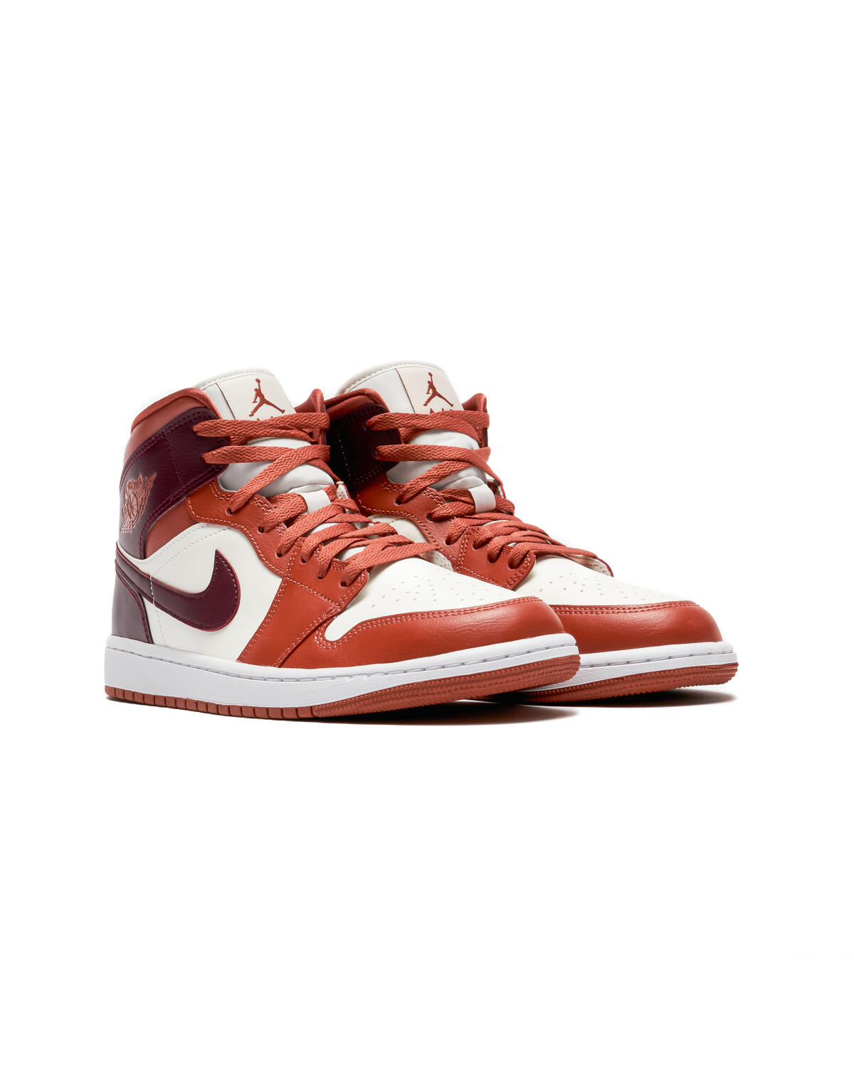 Jordan - Women - Air Jordan 1 Mid - Dusty Peach/Night Maroon - Image 13