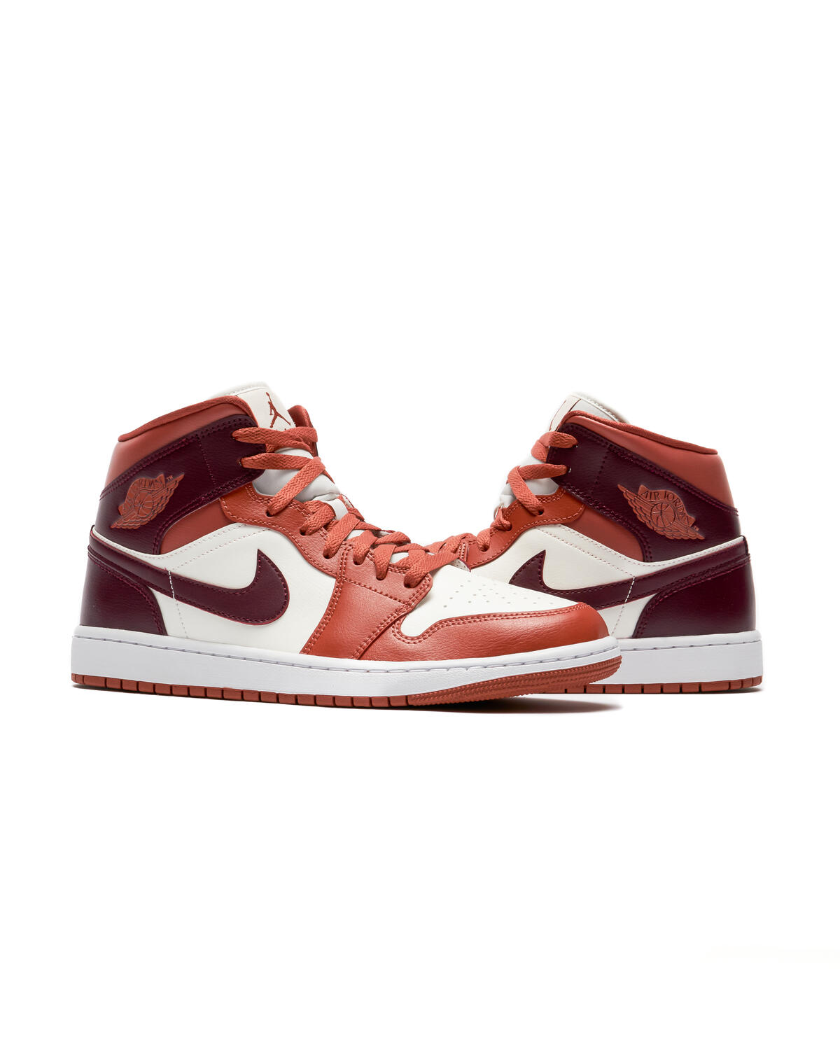 Jordan - Women - Air Jordan 1 Mid - Dusty Peach/Night Maroon - Image 15