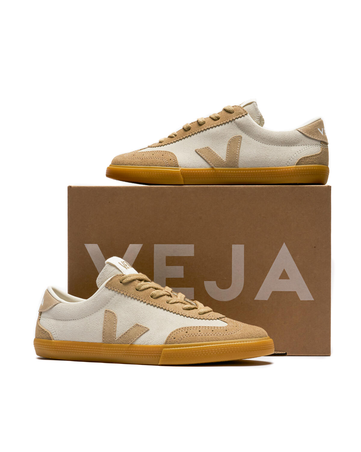 Volley Suede - Natural Sahara/Natural (Women's) - Image 6