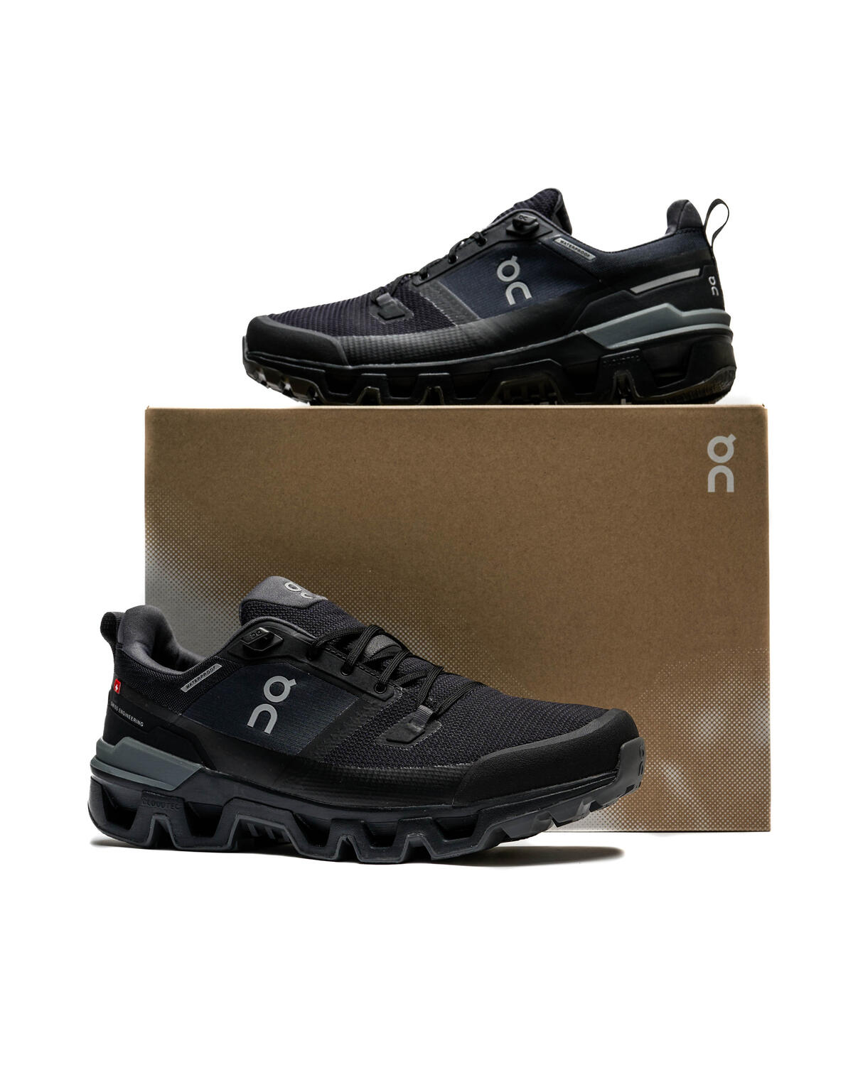 On Running Cloudwander Waterproof Black Eclipse 73.98606 Men\'s Size 14 New Men main image 4