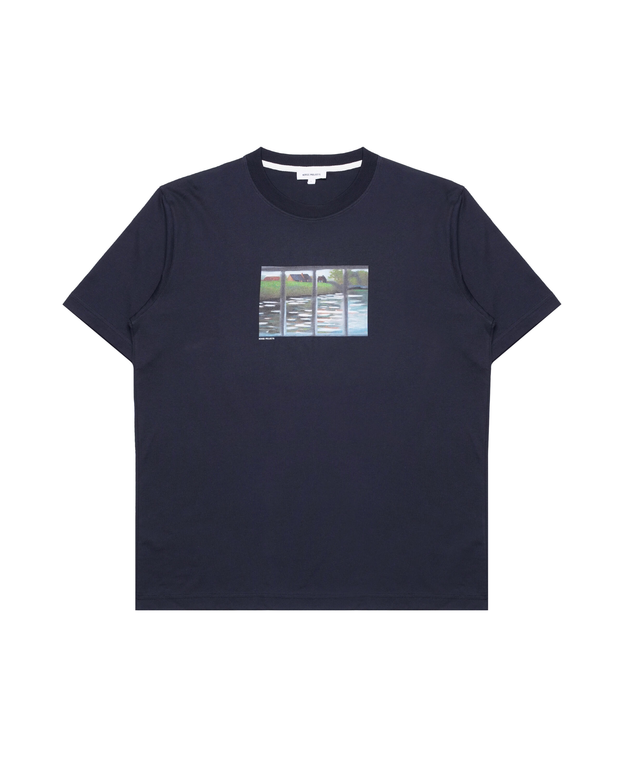 Norse Projects Johannes Organic Canal Print T-shirt