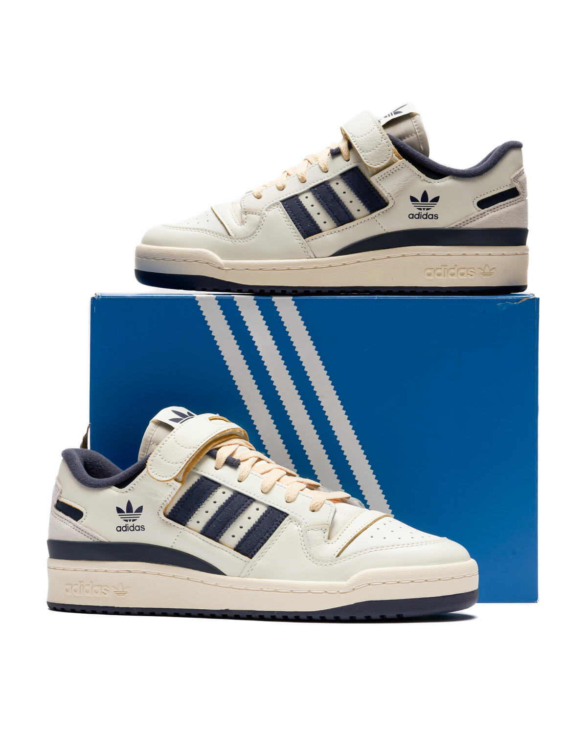 Adidas Forum 84 Low (Off White/Navy) - Image 12