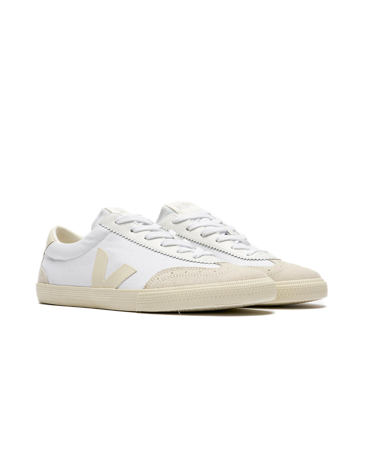 Veja Volley White Nautico Bark Sko Hvit Og Mørkeblå - Image 3