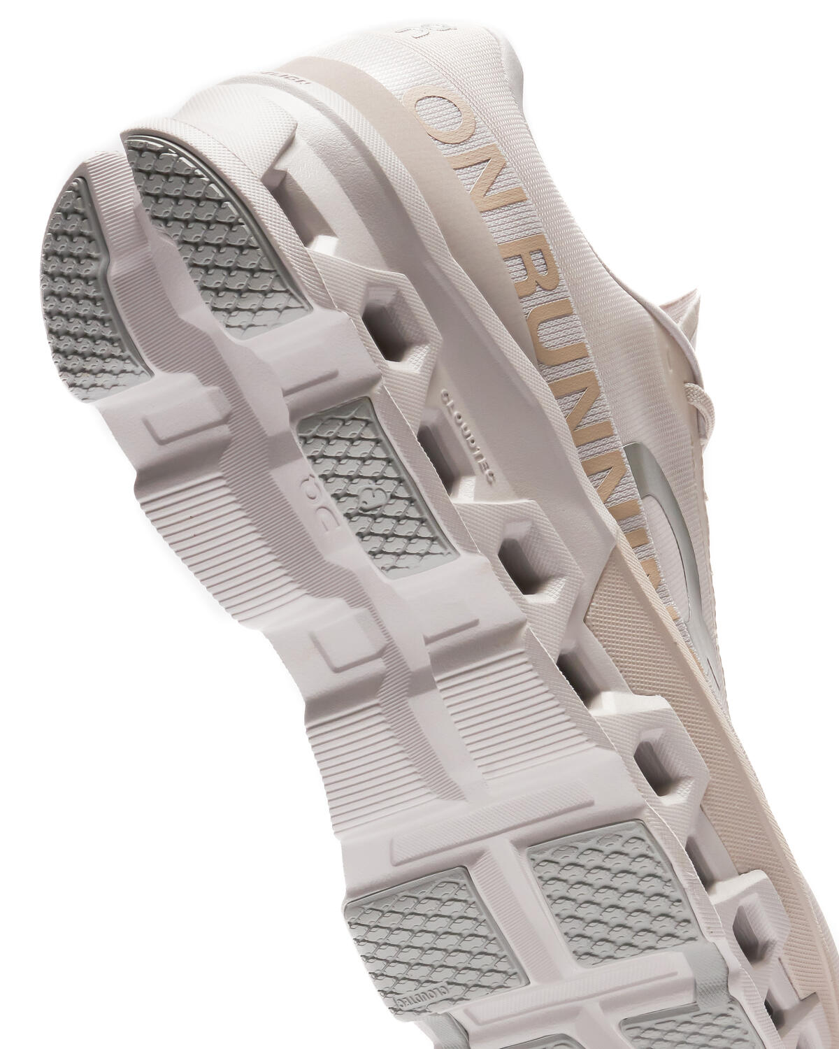On Running Men's Cloudmonster 2 Shoes - Sand / Frost - Image 12