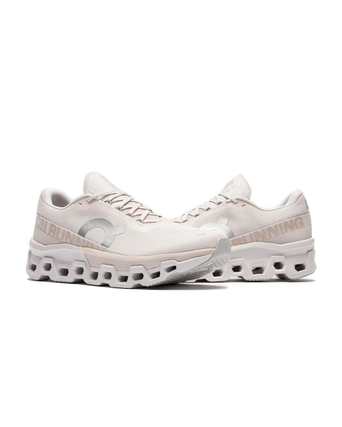 On Running Men's Cloudmonster 2 Shoes - Sand / Frost - Image 10