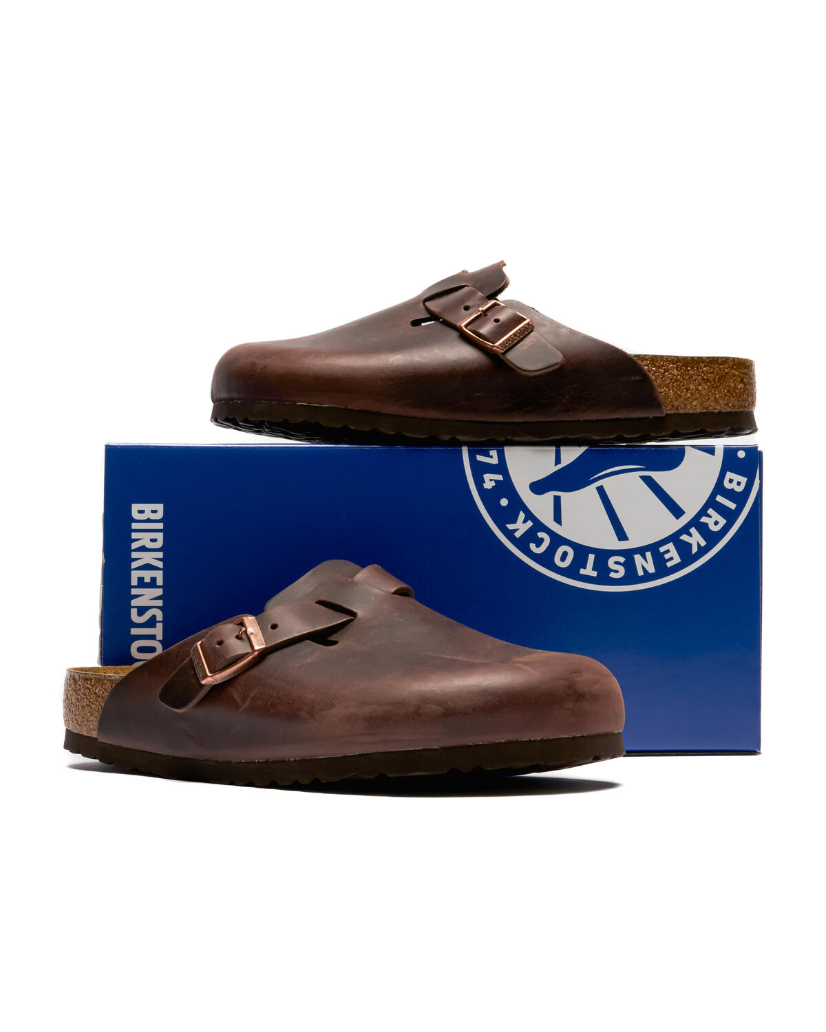 Birkenstock Boston Oiled Narrow Habana Sko Brun - Image 6