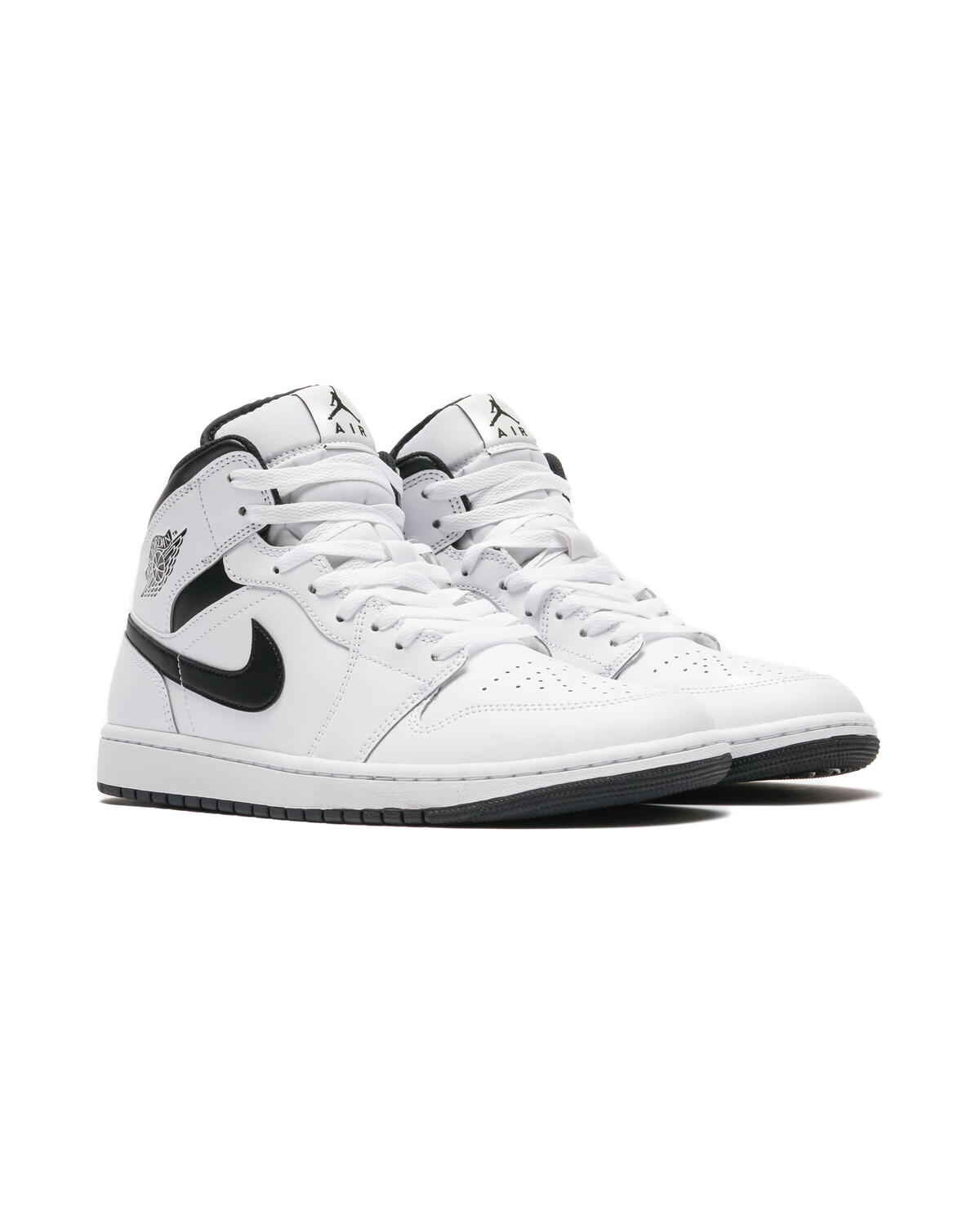 Jordan Air Jordan 1 Mid - White / Black - Image 25
