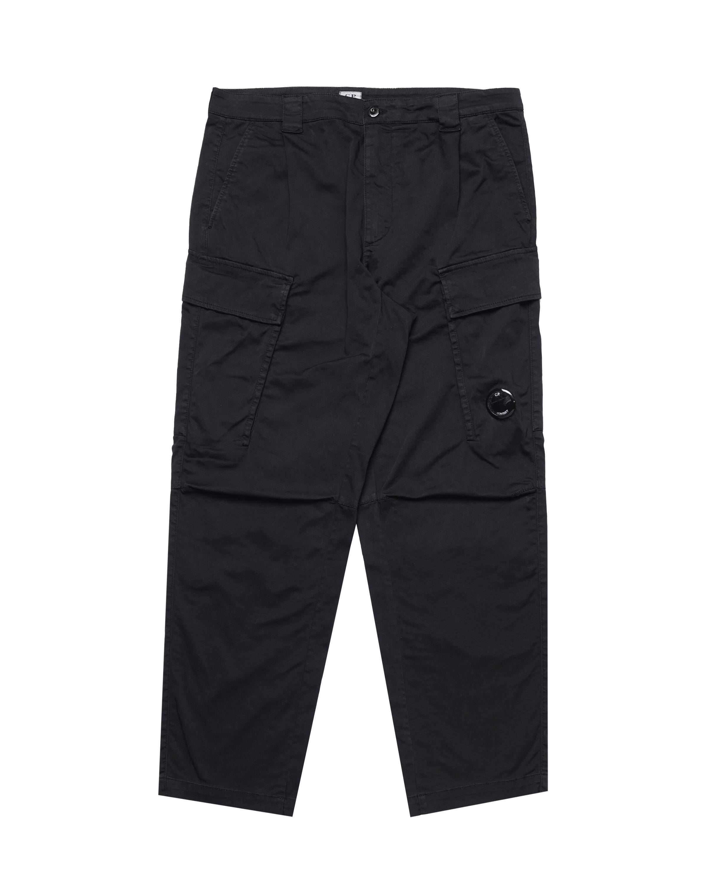 C.P. Company STRETCH SATEEN LOOSE CARGO PANTS