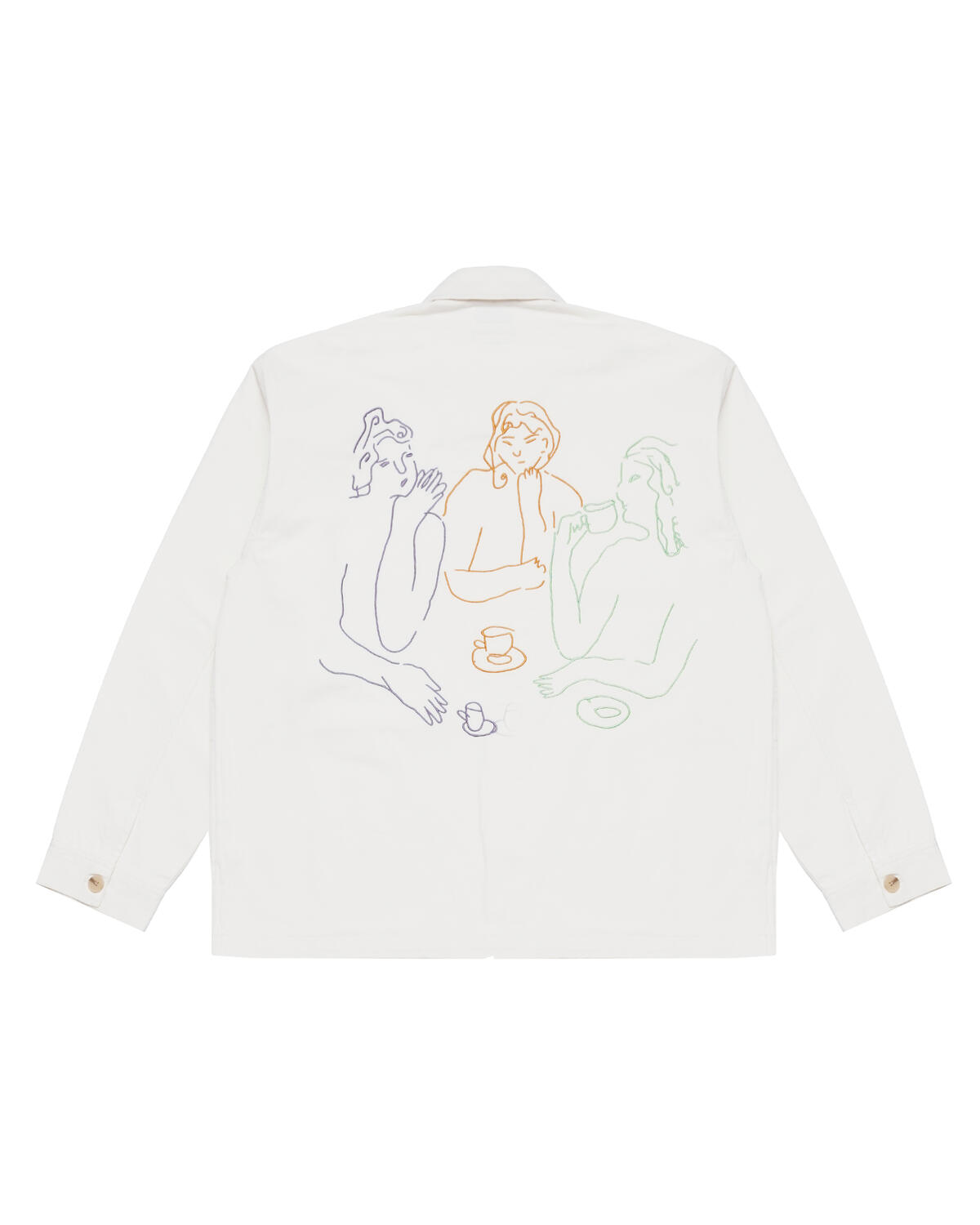 Obey Afternoon Shirt Jacket - Image 3