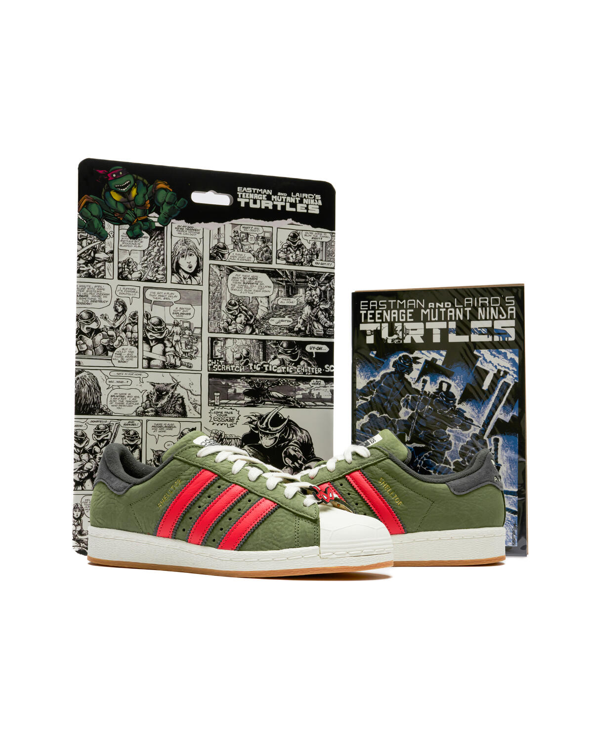 Adidas Superstar Shelltoe x Teenage Mutant Ninja Turtles - Raphael - Image 17