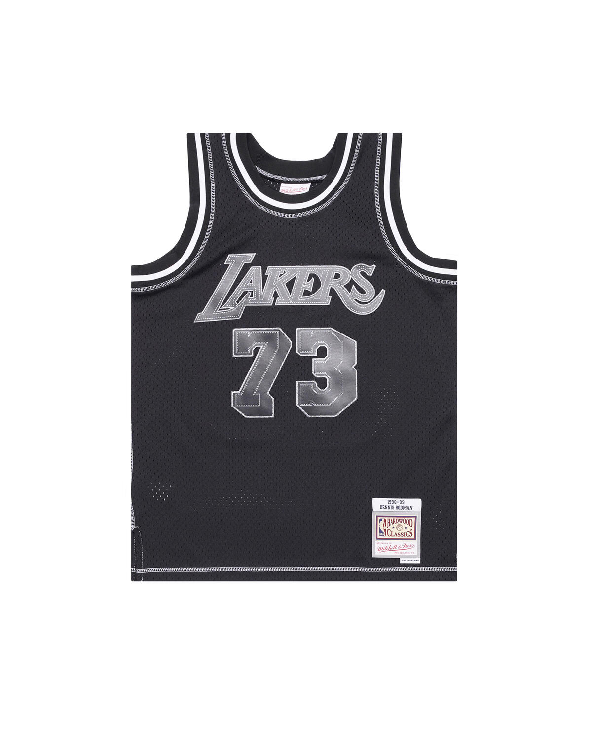 Mitchell & Ness Contrast 2K Swingman Jersey - LA Lakers 1998 'Dennis Rodman' - Image 5