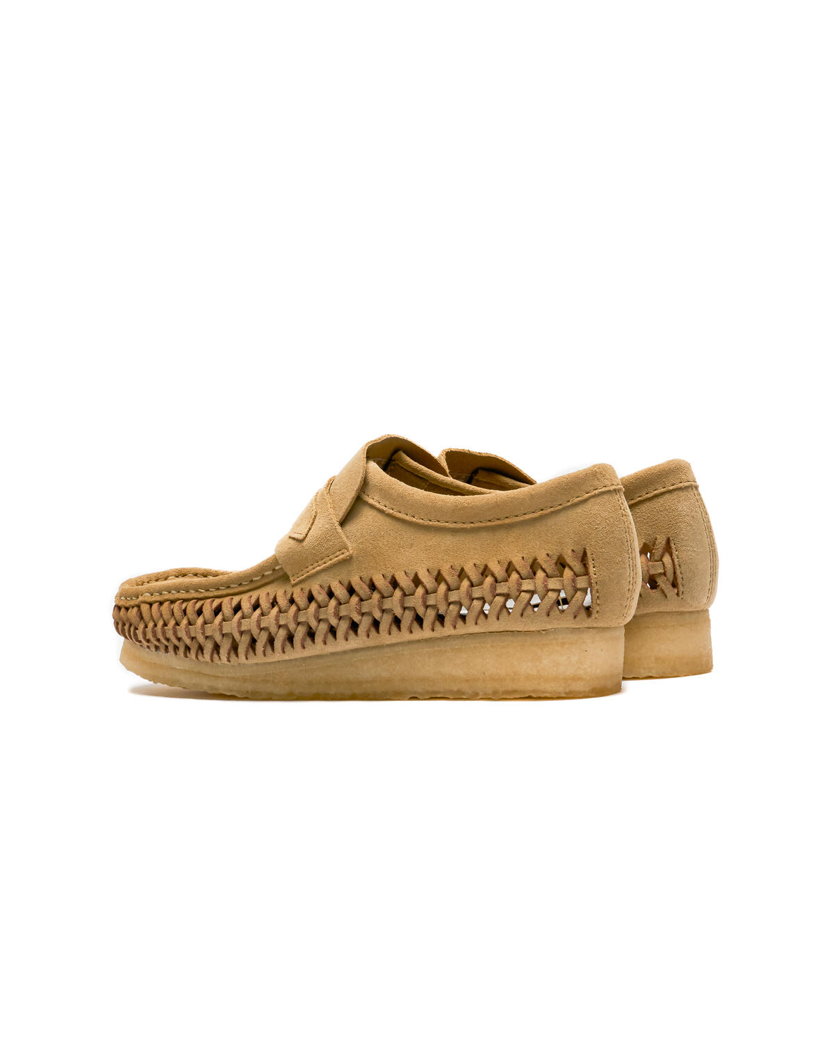 Clarks Originals Wallabee Loafer Weave (Beige) - Image 4