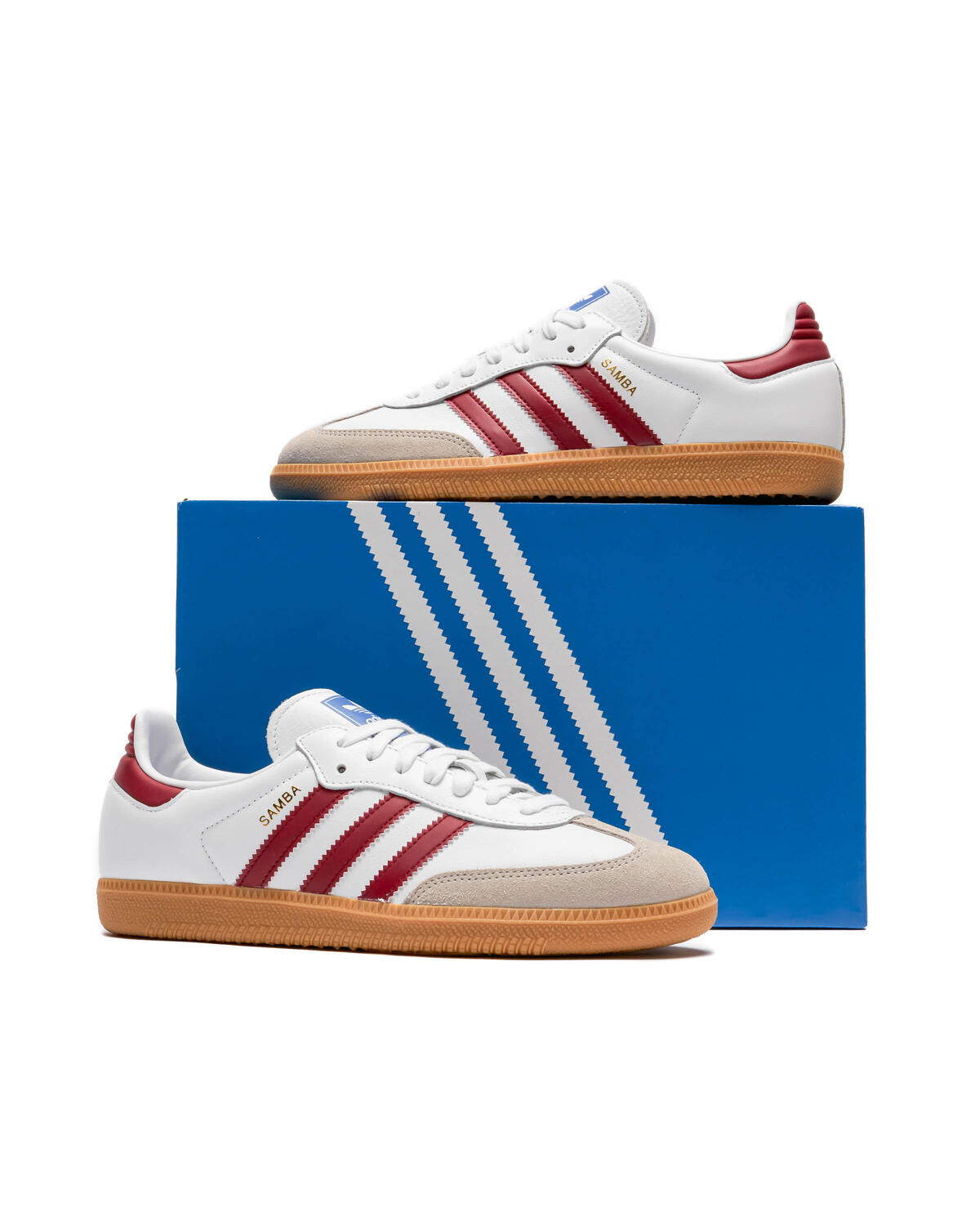adidas - Samba OG - Cloud White/Burgundy - Unisex [IF3813] - Image 33
