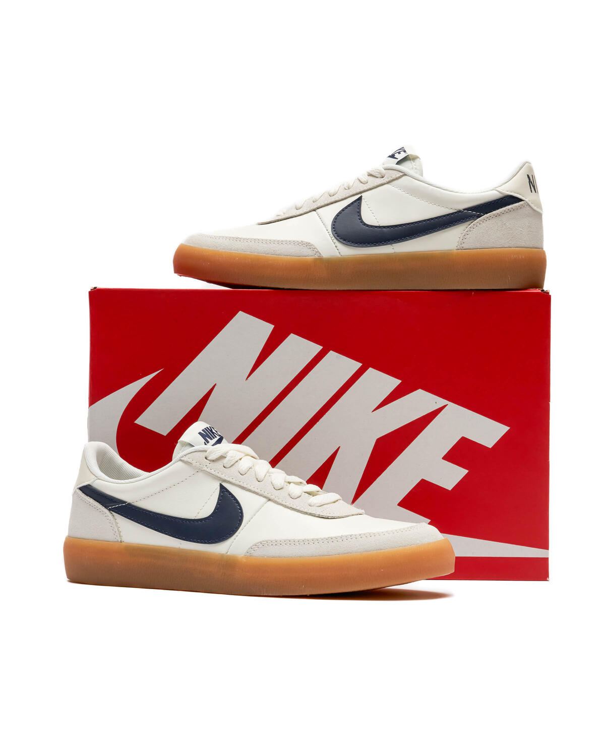 Nike Men\'s Killshot 2 Leather Sail/Gum Yellow/ Midnight Navy Size 15 432997-107 Men main image 3
