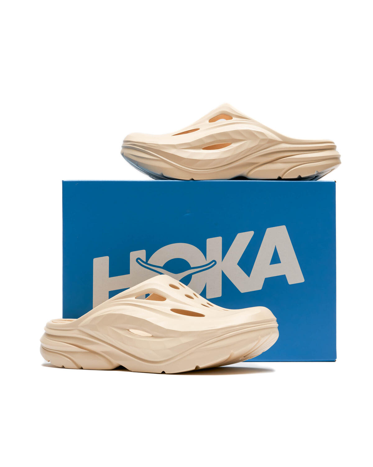 Hoka Ora Recovery Mule - White/White - Image 12