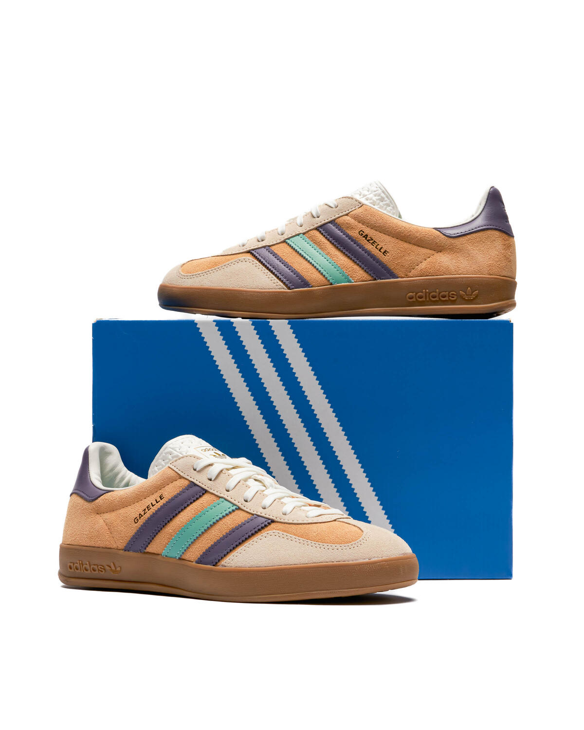 adidas gazelle silver green womens adidas Originals Blue Gazelle Indoor Sneakers