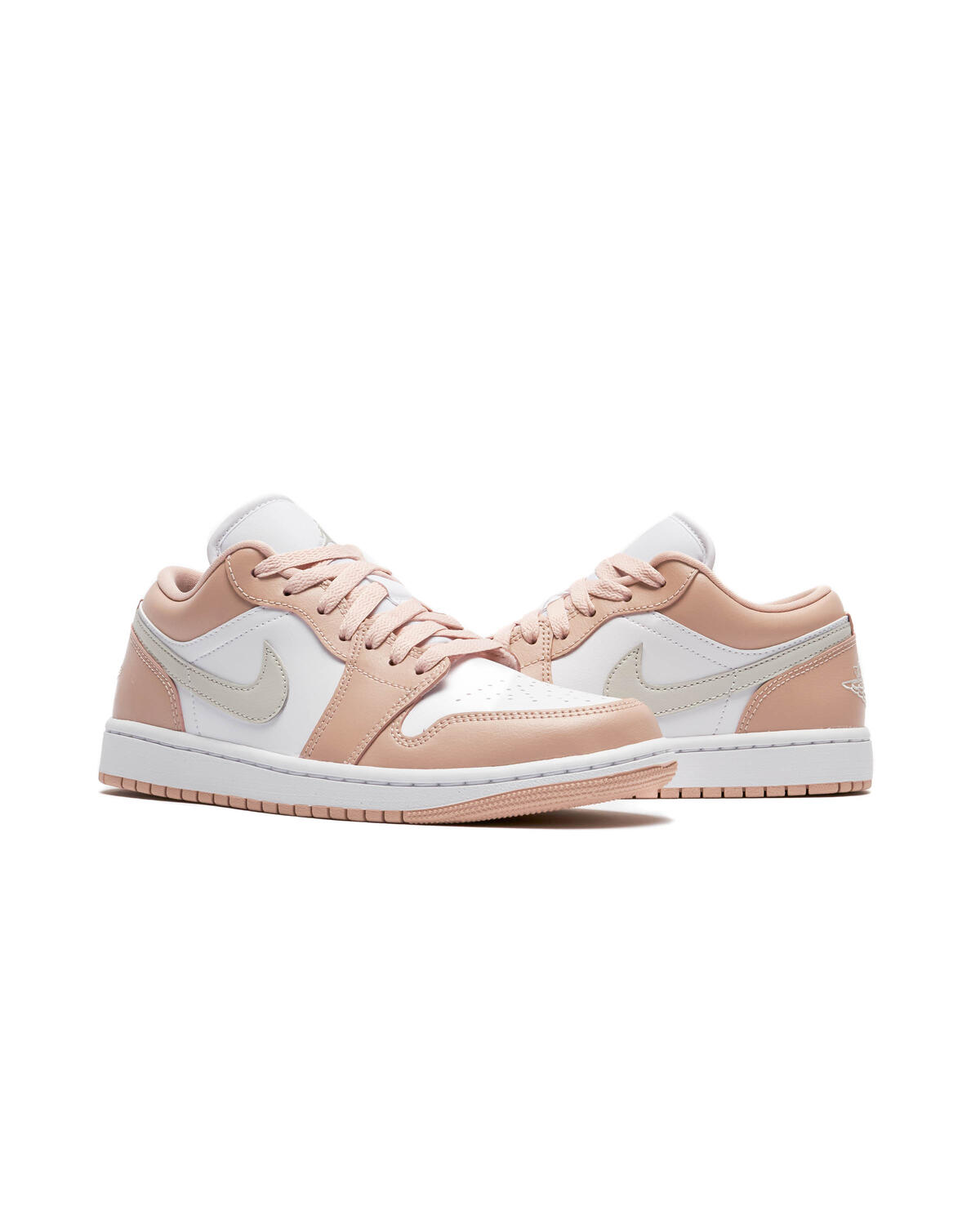 Air Jordan 1 Low White / Light Bone / Particle Beige (Women's) - Image 10