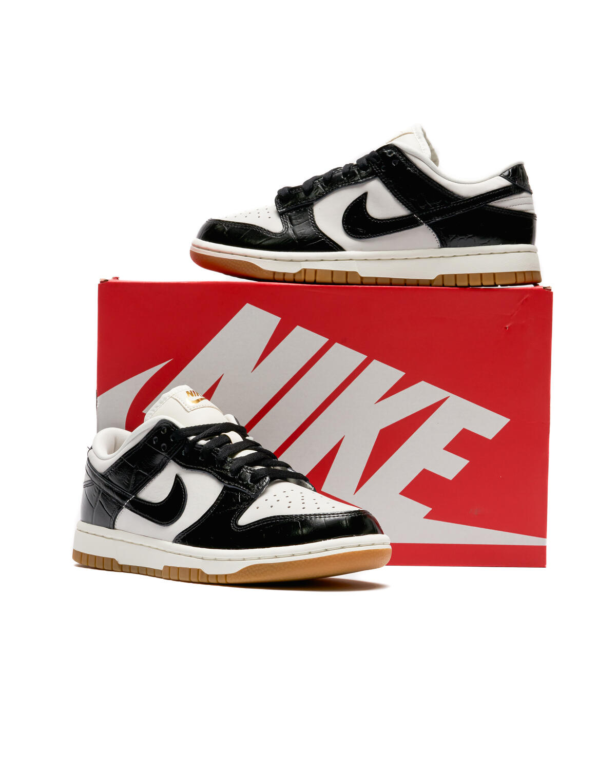 Nike Dunk Low Black Croc (Women's) - Image 26