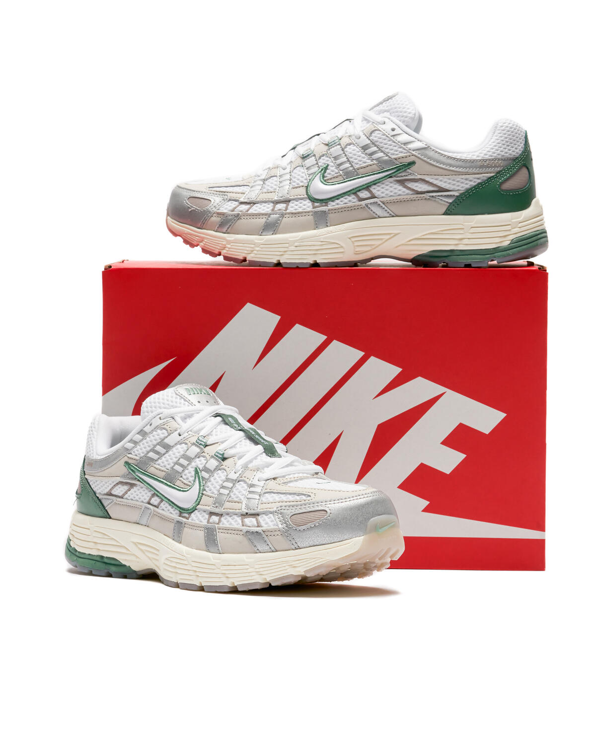 Nike P-6000 Light Bone / Metallic Silver / Bicoastal / White - Image 31