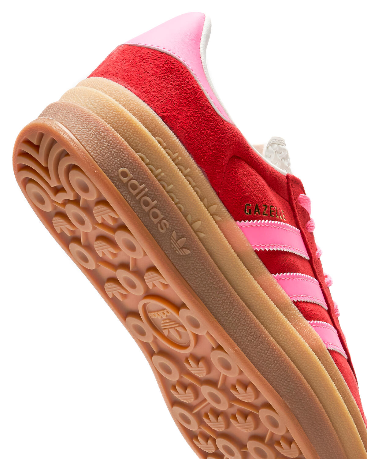 Adidas Gazelle Bold 'Collegiate Red Lucid Pink' (Women's) - Image 7