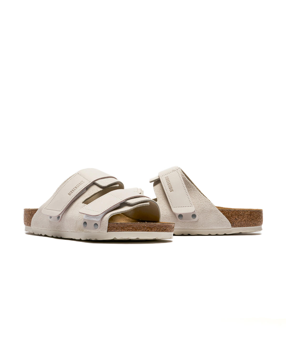 NEW Birkenstock Uji Nubuck Suede Leather Sandal 1024800 White 40%OFF】 BIRKENSTOCK UJI NUBUCK SUEDE LEATHER 【REGULAR  main image 2
