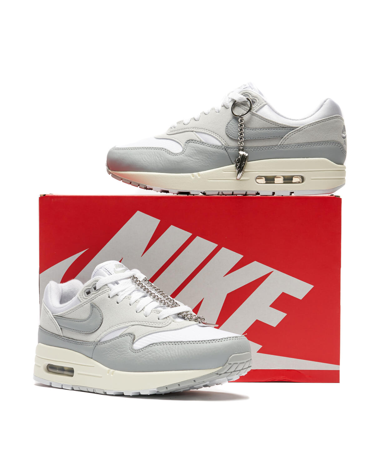 Nike Air Max 1 'Pure Platinum / LT Stoker Grey - White - Sail' (Women's) - Image 6