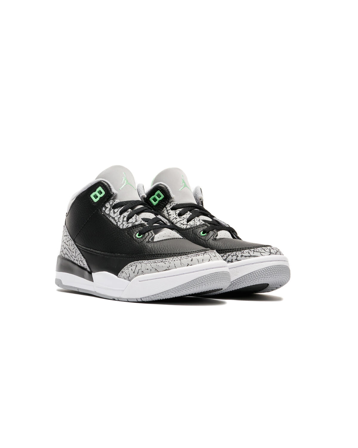 Air Jordan 3 Retro 'Green Glow' (Pre-School) (PS) - Image 34