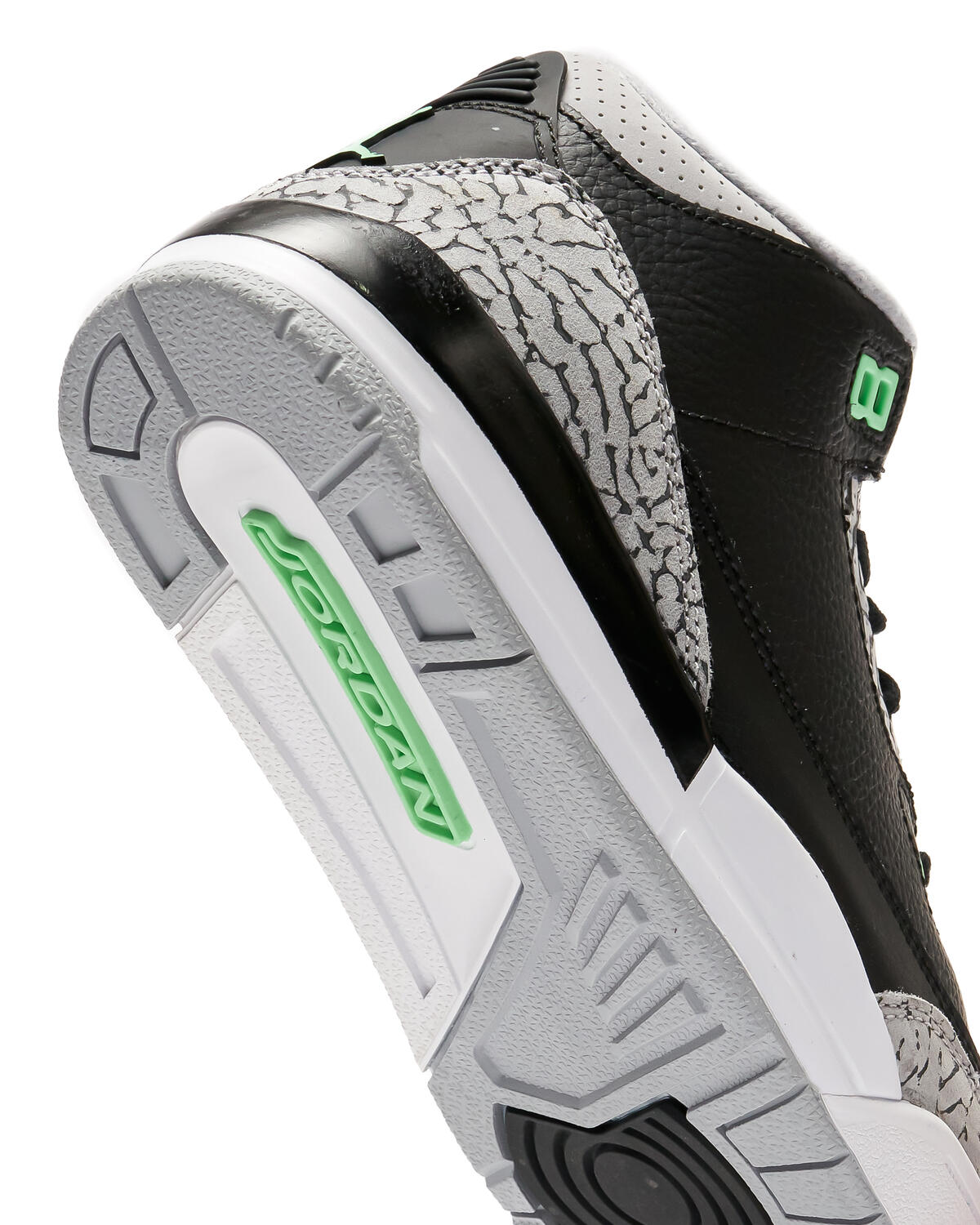 Air Jordan 3 Retro 'Green Glow' (Pre-School) (PS) - Image 38