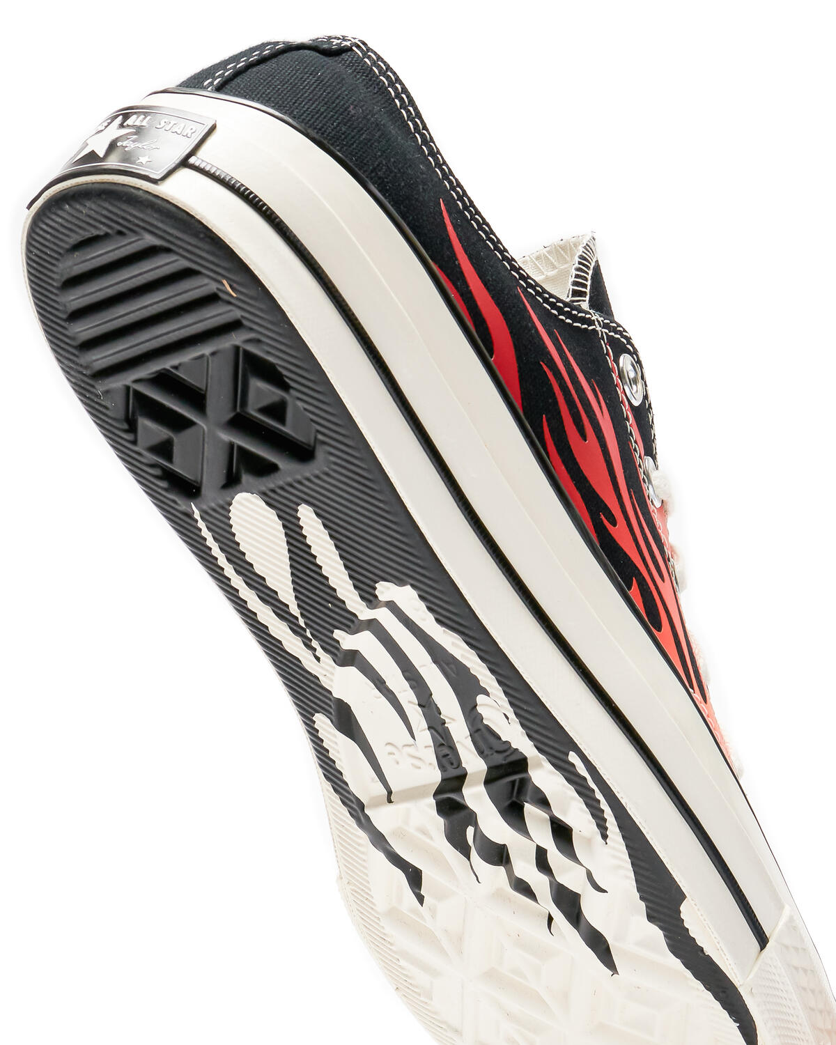 Converse Chuck 70 Low 'Archive Print' Black/Enamel Red - Image 18