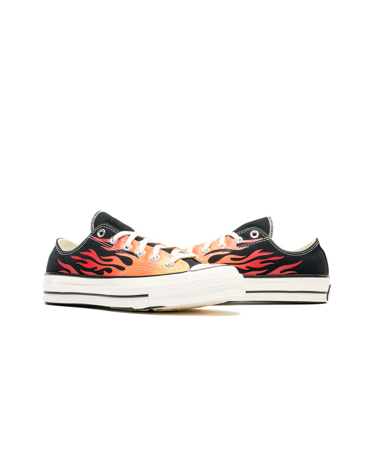 Converse Chuck 70 Low 'Archive Print' Black/Enamel Red - Image 16