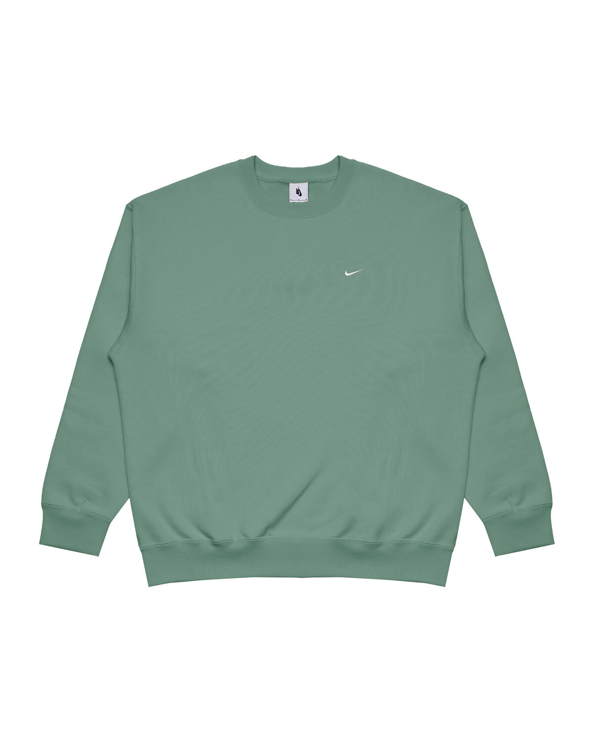 Nike Solo Swoosh Fleece Crewneck - Image 2