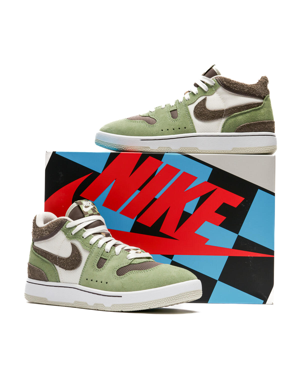 Nike Attack Oil Green and Ironstone - Image 43