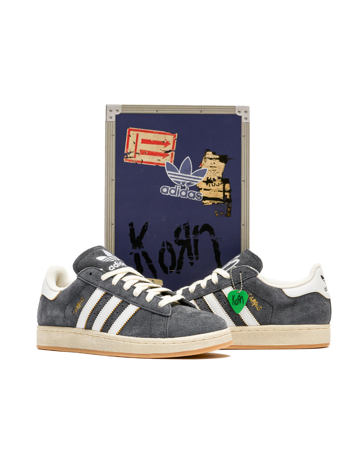 Adidas x Korn Campus 2 Follow The Leader - Carbon - Image 13