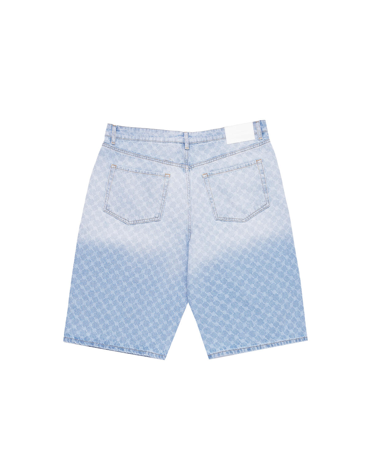 Daily Paper Zella Monogram Denim Shorts - Image 3