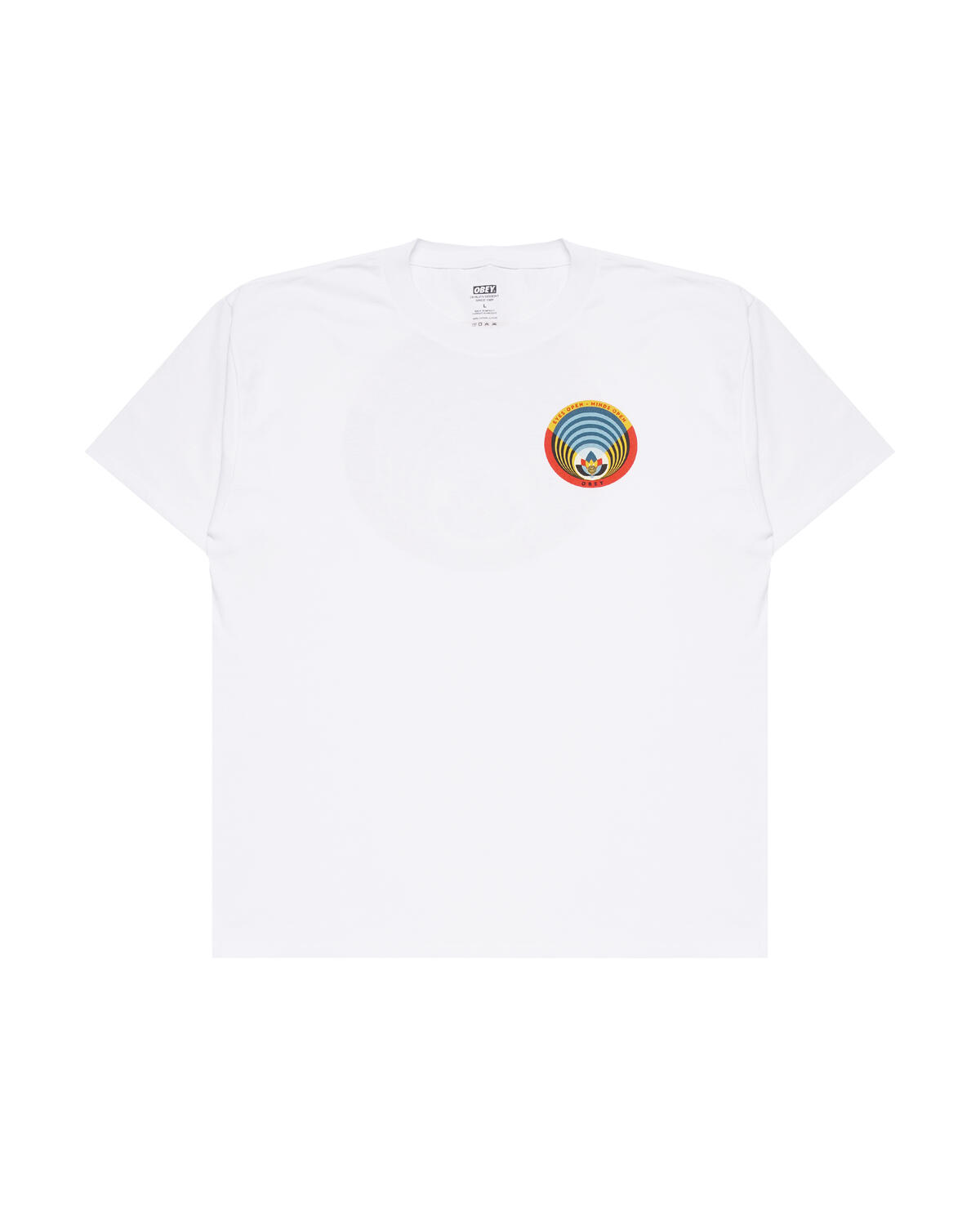Obey Open Eyes Open Minds Open Lotus Tee - Image 2