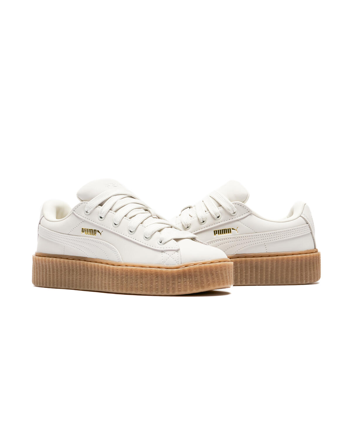Puma Fenty Creeper Phatty 'Warm White / Gold - Gum' (Women's) - Image 5