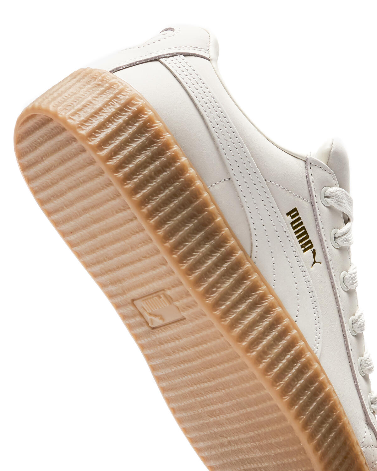 Puma Fenty Creeper Phatty 'Warm White / Gold - Gum' (Women's) - Image 7