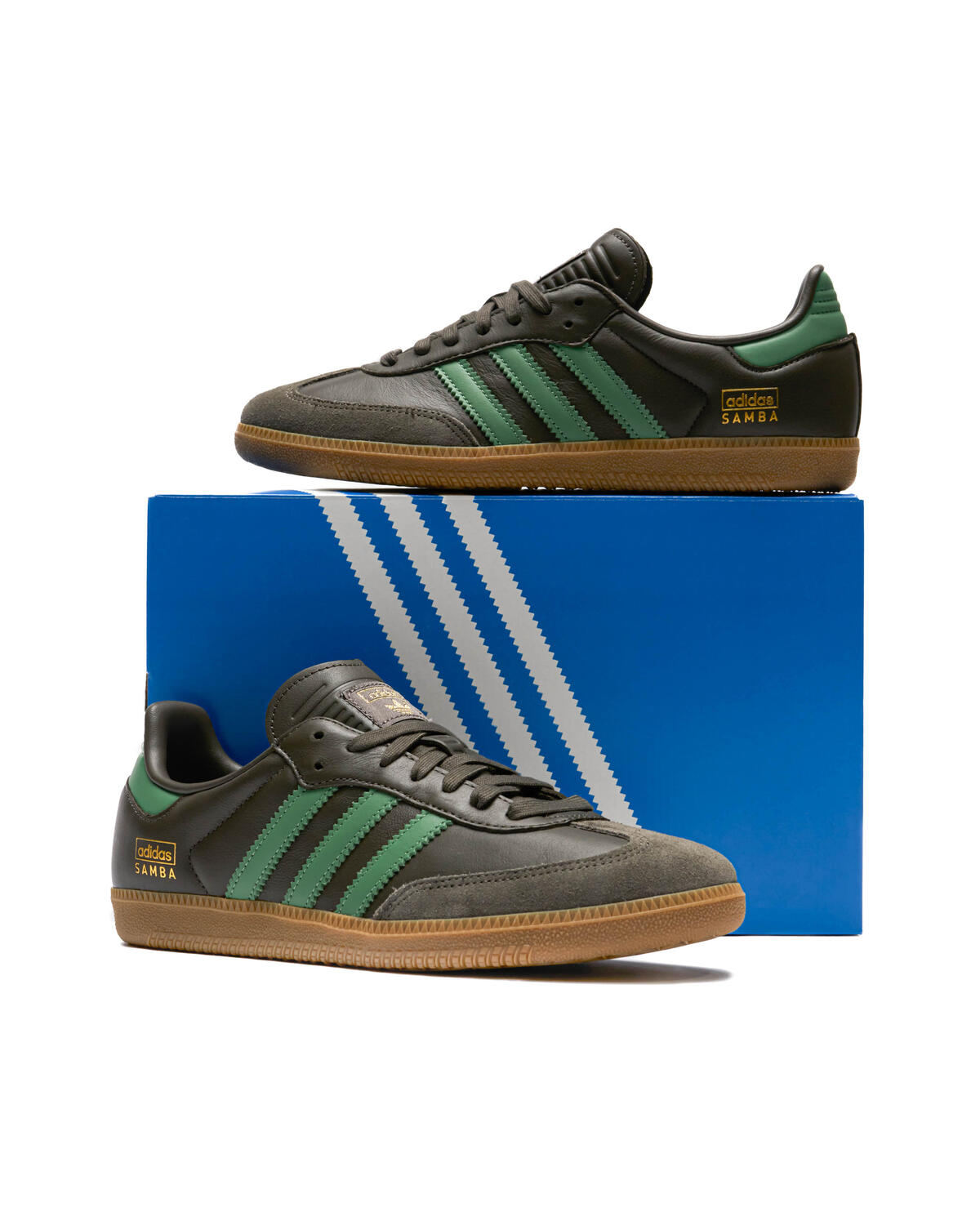 Adidas Samba OG Olive / Preloved Green / Gum 4 - Image 16