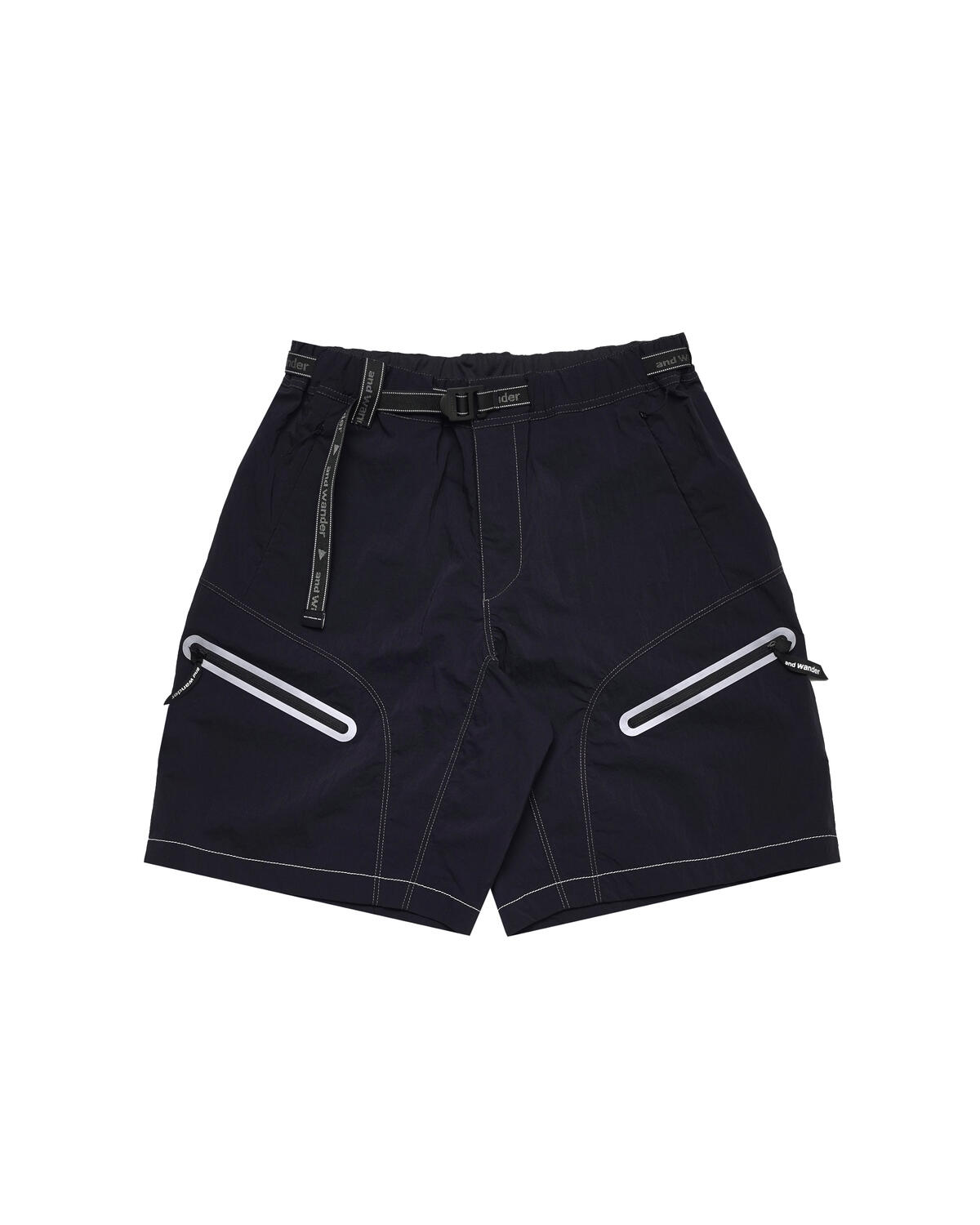 and wander Light Hike Short Pants Black - Image 2