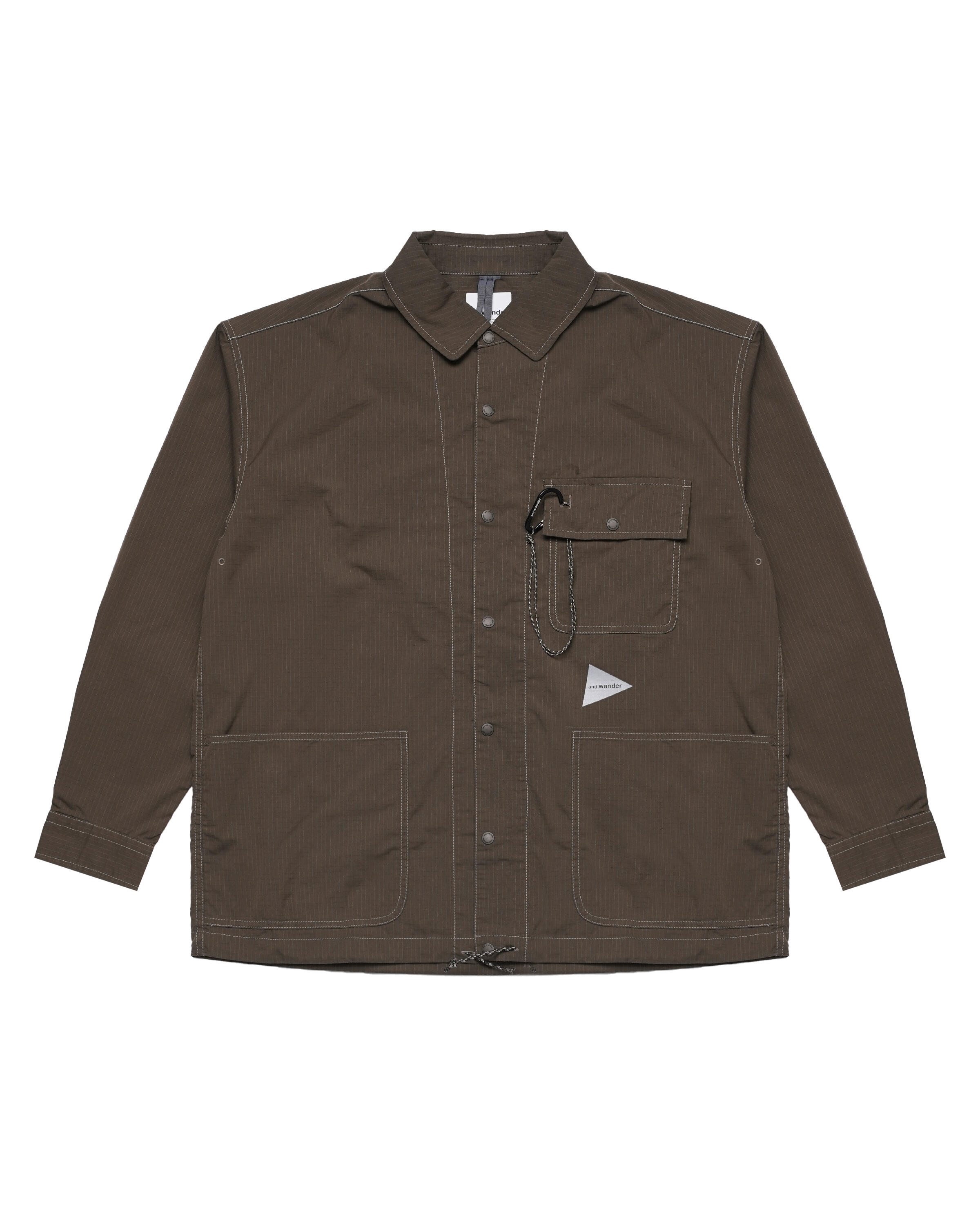 and wander dry rip shirt jacket