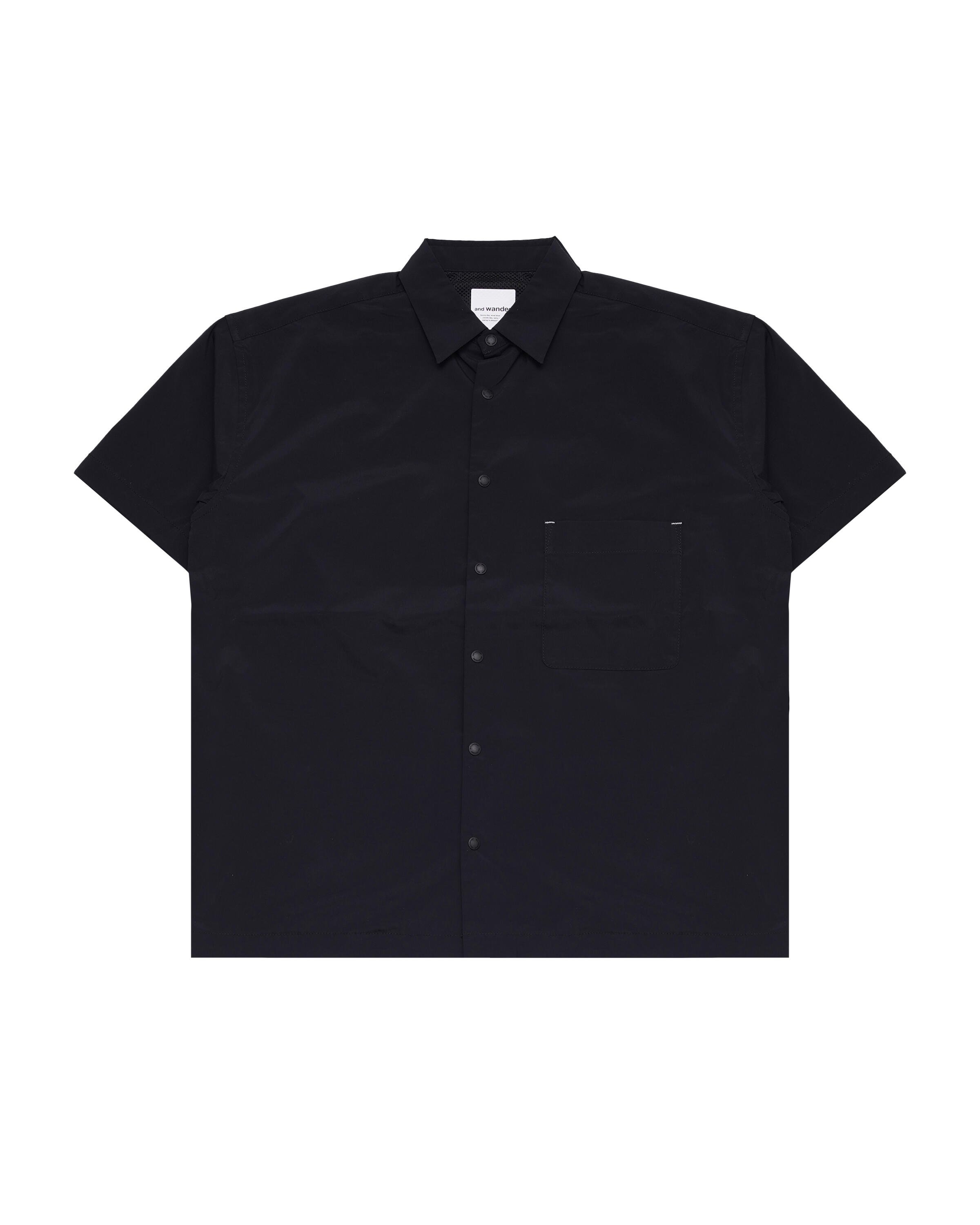 and wander UV cut stretch SS shirt