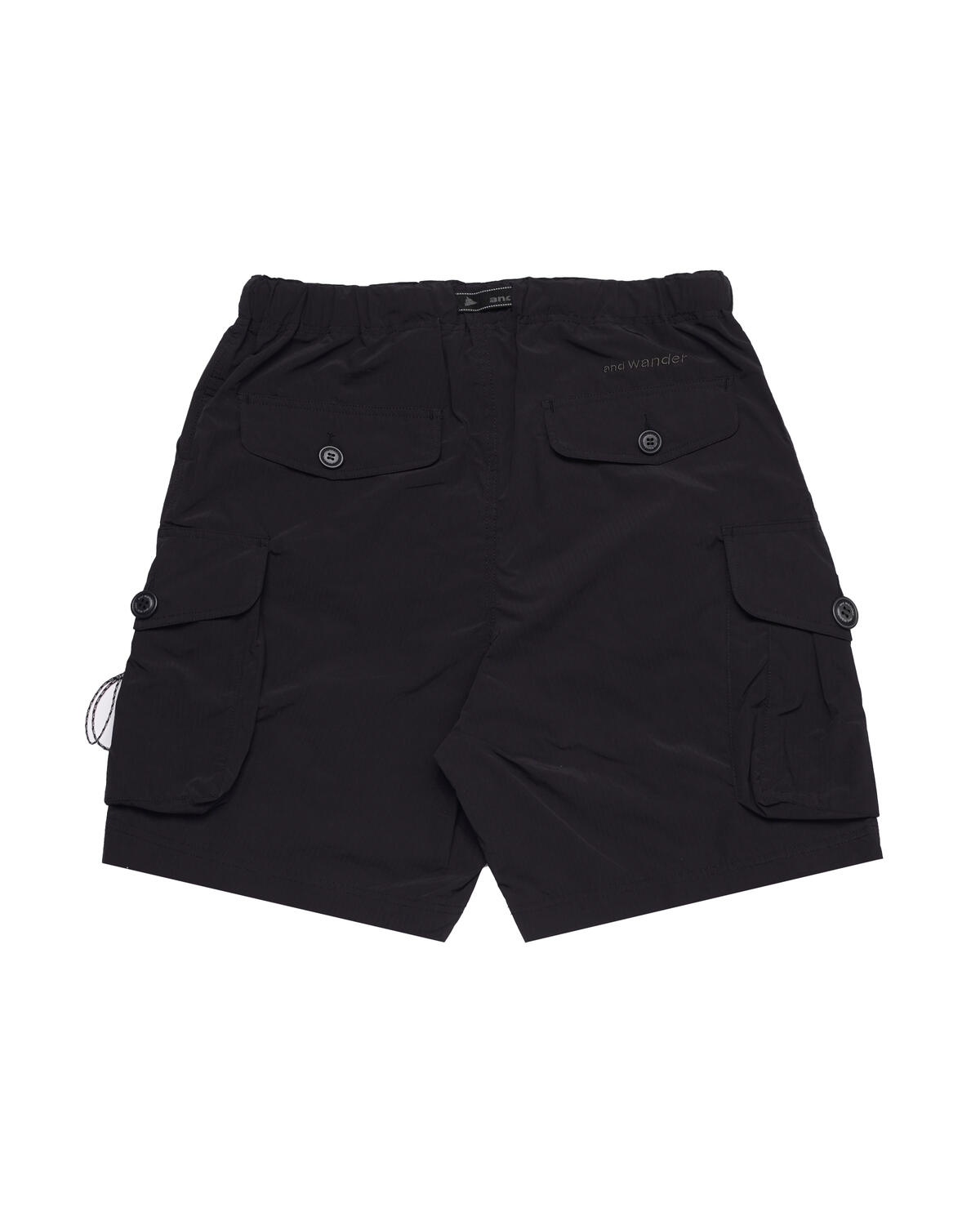 and wander Cargo Shorts Black - Image 3