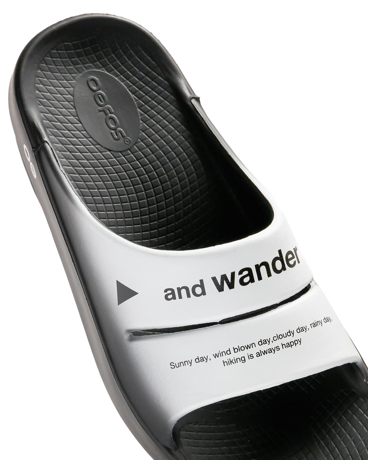 and wander x OOFOS ahh Recovery sandal - Image 6