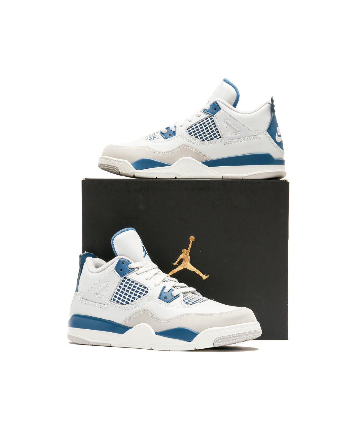 jordan 4 military blue off white