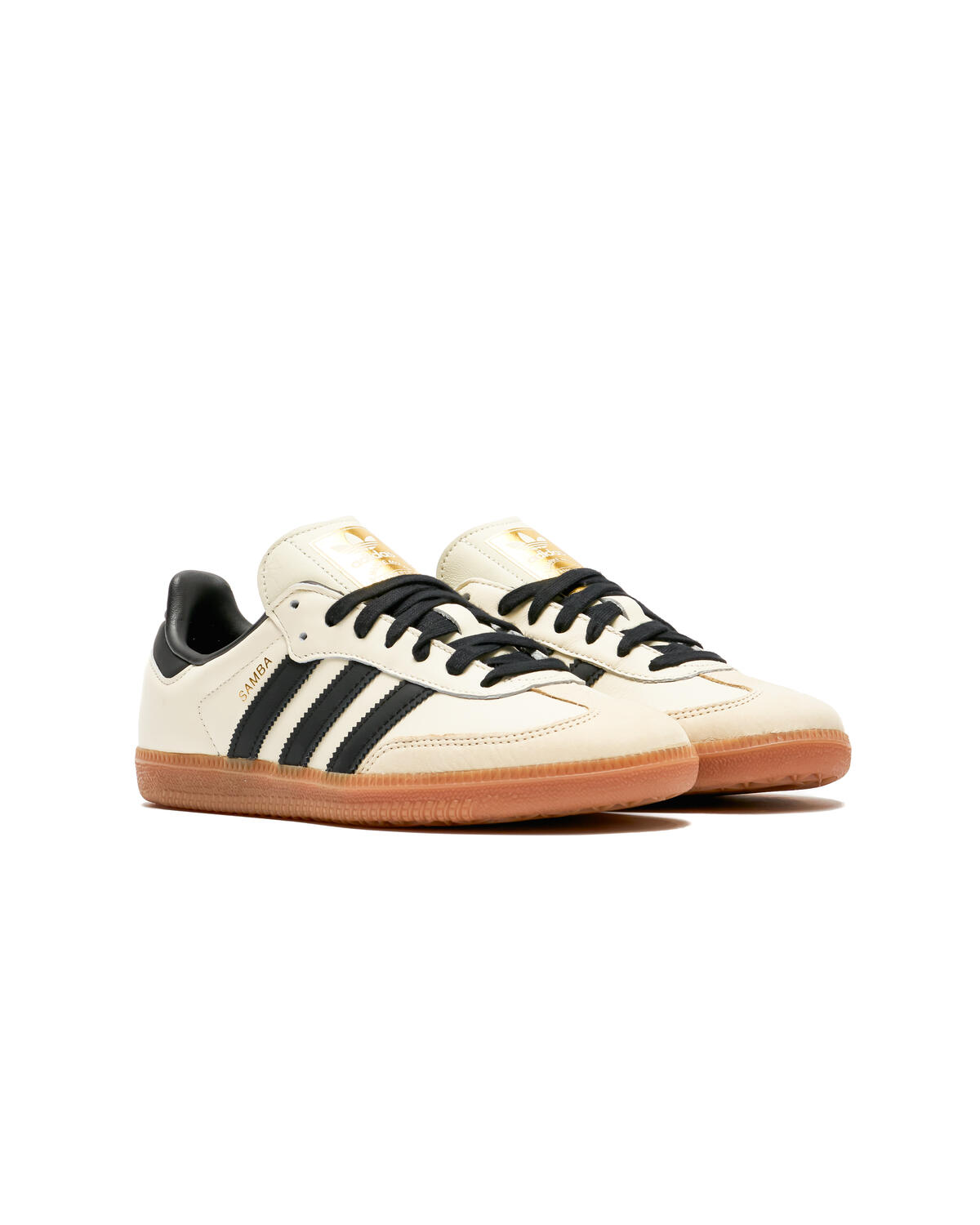 Adidas Samba OG Women's Cream White/Core Black/Sand Strata - Image 41
