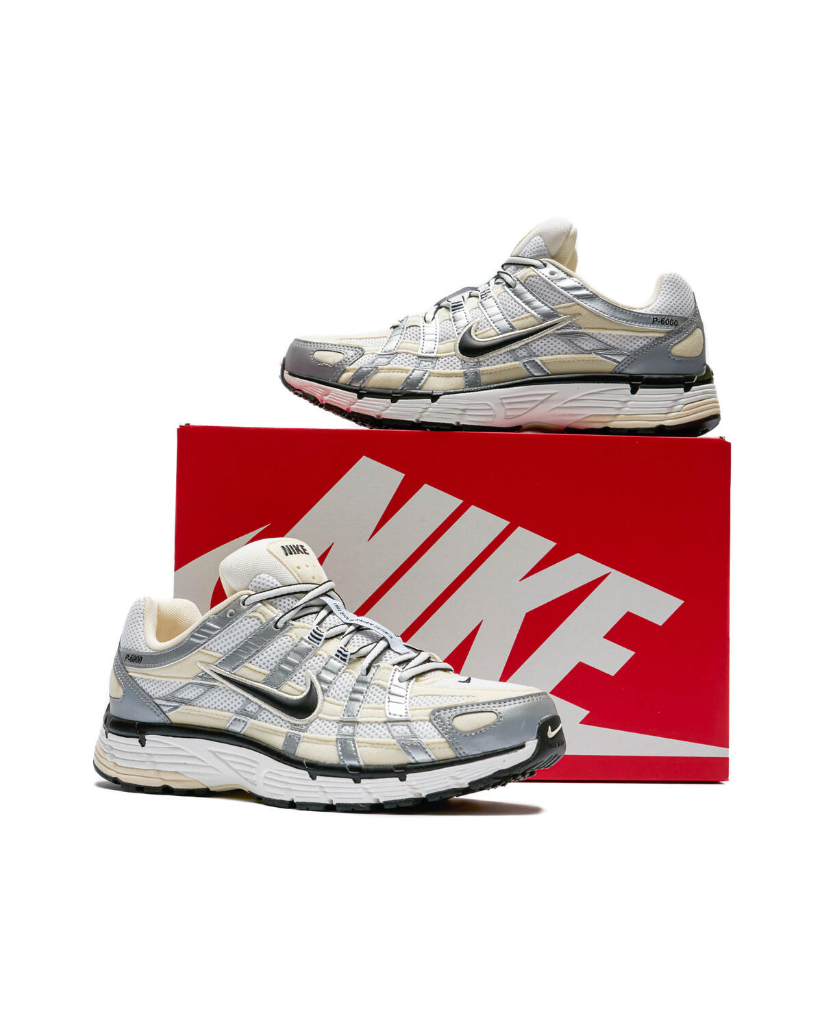 Nike P-6000 'Coconut Milk / Metallic Silver' (Women's) - Image 18