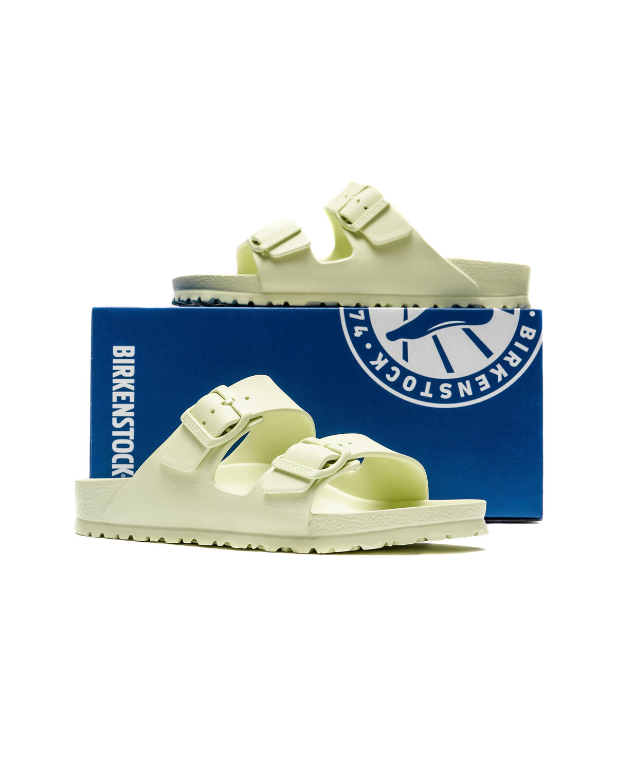 Birkenstock Arizona EVA Narrow Fit Sandals 'Faded Lime' — foto 5